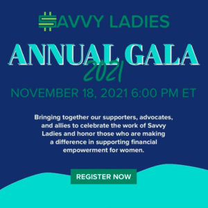 Savvy Ladies Annual Gala 2021 Invitation