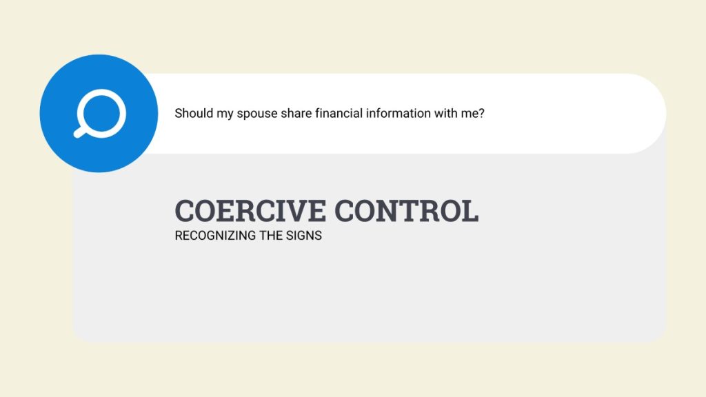 lisa zeiderman coervice control recognizing the signs