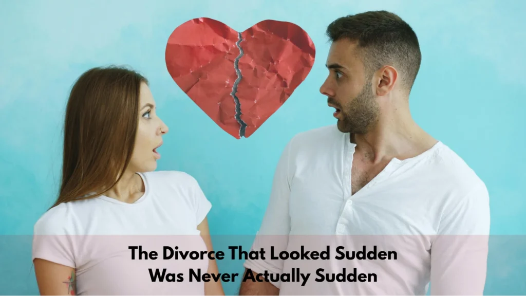 Person reviewing financial documents after noticing signs their spouse may be preparing to file for divorce